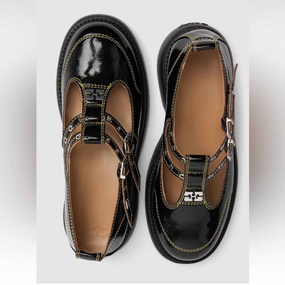 GANNI Women’s Butterfly Everyday Mary Jane Shoes - Picture 6 of 6